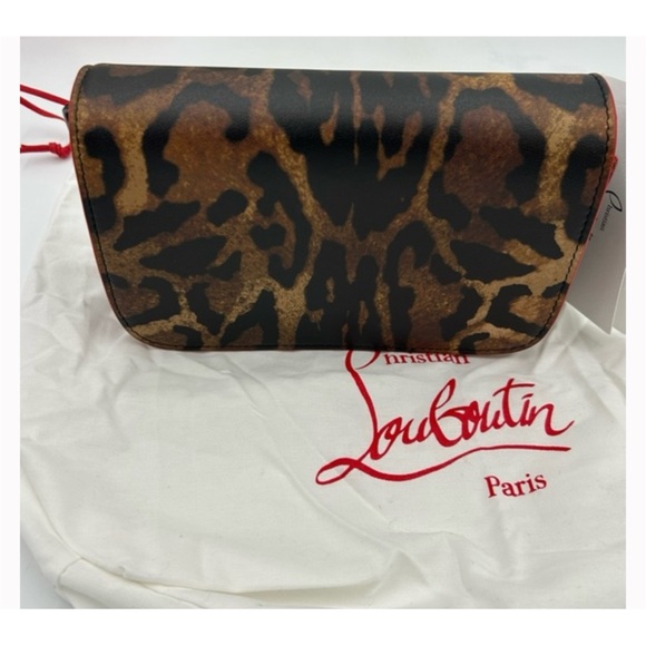 Christian Louboutin, Paloma Bengali, leather clutch/shoulder bag - Picture 7 of 9